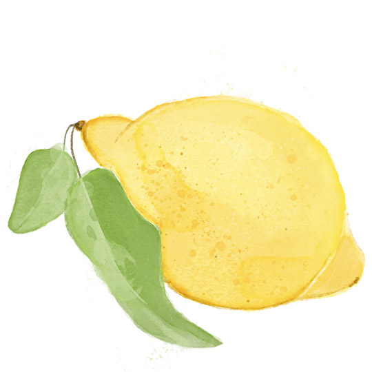 Aquarel lemon